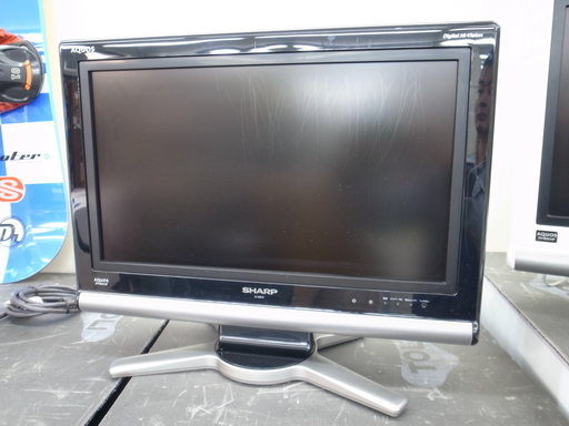 シャープ アクオス２０型液晶テレビ LC－２０D１０ ２００７年製【モノ市場東浦店】