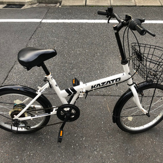 大人気！KAZATO 20インチ折り畳み 6段変速！