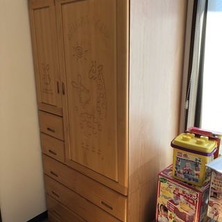 【決定】かわいい洋服ダンス♪　衣類収納の画像