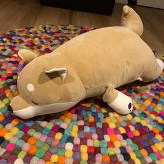 可愛い犬の抱き枕ぬいぐるみ