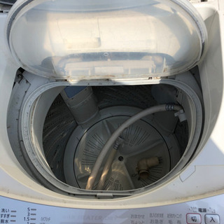 5.5キロの洗濯機です。の画像