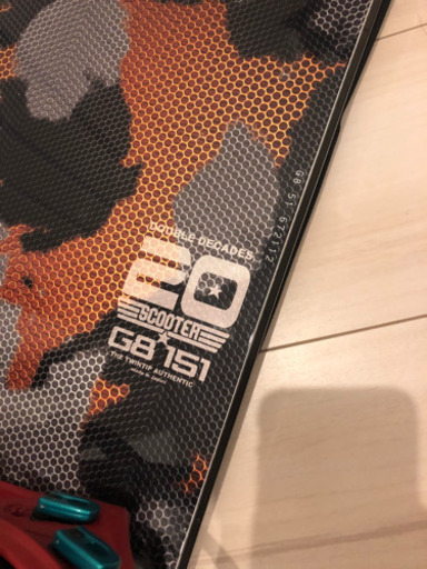 scooterスノーボード G8 FLUXビンディングセット♪