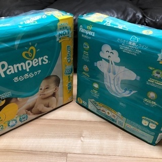 パンパースS テープ102枚×2の画像