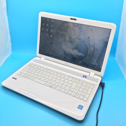 富士通 メモリ2GB HDD500GB Windows10 Bluetooth ノートパソコン