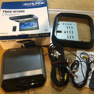 ALPINE TMX-R1100 フリップダウンモニター 10.2インチ ALPINE TMX-R1100 10.2インチフリップダウンモニター