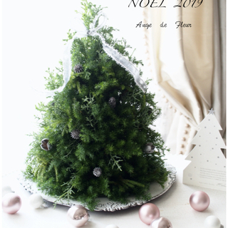 クリスマスワンデイレッスン　今年は手作りで！インテリアにグリーン...