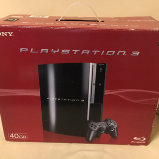 PS3 初期型本体一式（500GB）