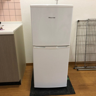 ☆2D簡易清掃済み☆2013年製☆Haier 2ドア冷蔵庫 HR-B106JWの画像
