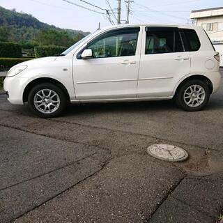 車検２年付 総額18.5万 マツダ デミオ スタッドレス 社外アルミ ETC付 ワンオーナー 禁煙車       の画像