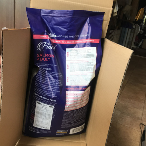 フィッシュ４ドッグ サーモン小粒12ｋg