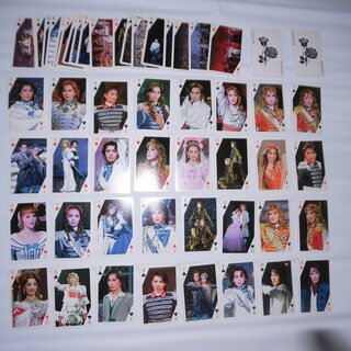 宝塚歌劇・往年スター　トランプ　