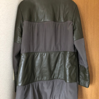 レザーコート美品の画像