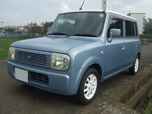 000405　即決！　HE21S　ラパン　ZE9　水色　右フェンダー　現車　部品取り車 スズキアルトラパンHE21S 2WD 軽自動車車検R7.3月まで (Daiki ) 津山の