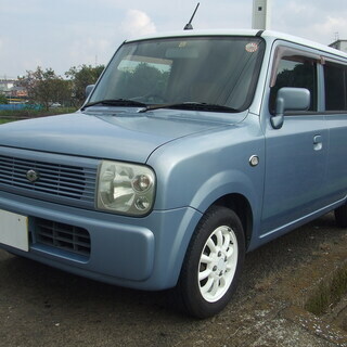 HE21S　ラパン　X2　水色ルーフ白　　１１０７００ｋｍ　車検...