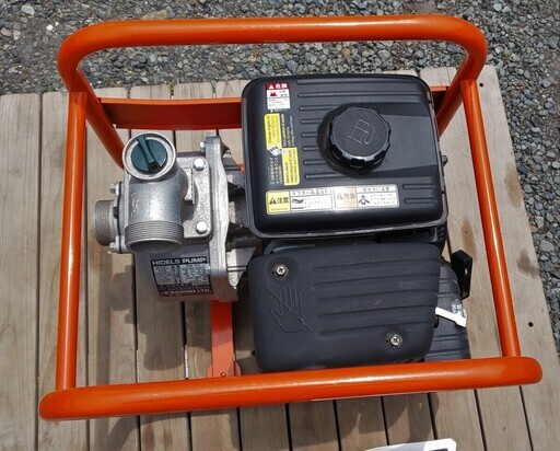 工進　全揚程50m　口径50㎜　エンジンポンプ　SEM－50V　未使用　日置市　伊集院町
