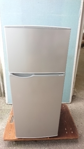 高年式/美品 2018年製 シャープ/SHARP 2ドア 冷蔵庫 「SJ-H12D-S」 定格容量118Ｌ