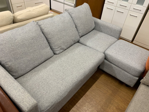 ソファ オットマン付 【店頭取引限定】【中古品】1点限り早い者勝ち！