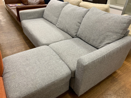 ソファ オットマン付 【店頭取引限定】【中古品】1点限り早い者勝ち！