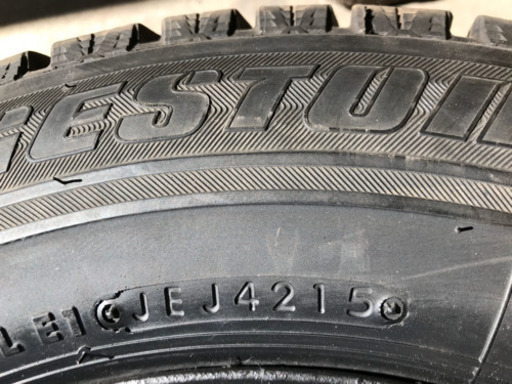 スタッドレス  ホイール付き　レボGZ 145/80R13