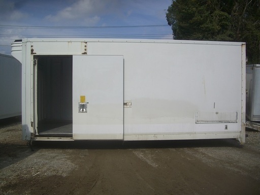 ♪ハAA48♪物置♪コンテナ♪スライドドア付♪丈夫♪アルミ箱♪