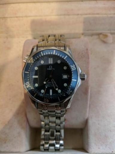 オメガ メンズ クオーツ ブルーダイアル カレンダー ダイバーズ USED（中古）