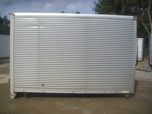 ♪ハAA49♪物置♪コンテナ♪美品♪鍵付♪アルミ箱♪