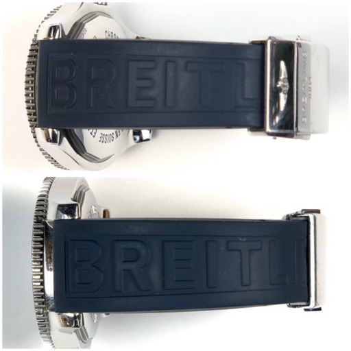 BREITLING ブライトリング スーパーオーシャン2 42mm A17365 オートマ ブルー文字盤 稼働品 腕時計 付属品多数■ジモティ姫路