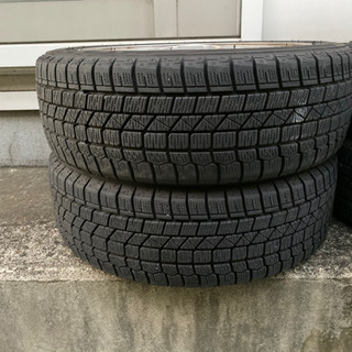プレオ　RS 純正ホイール　スタッドレス付き