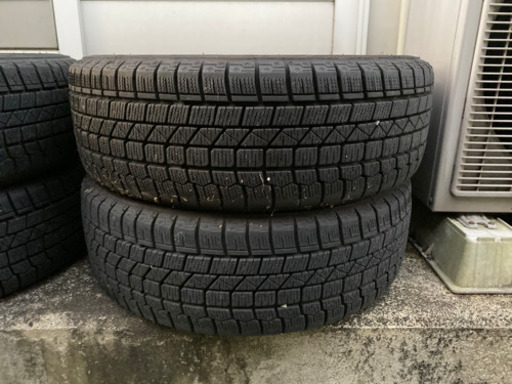 プレオ　RS 純正ホイール　スタッドレス付き