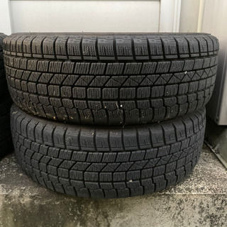 プレオ　RS 純正ホイール　スタッドレス付きの画像