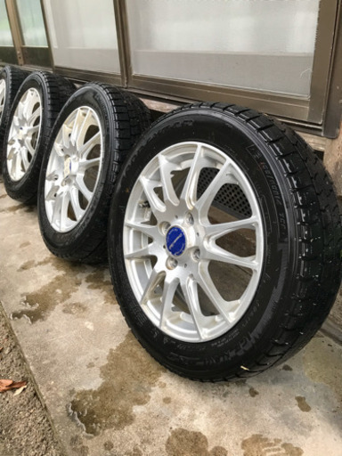 軽自動車用アルミ付きスタッドレスタイヤ