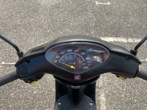 ホンダ ディオ 50 cc 原付 スクーター  4スト 実動  書類、カギあり