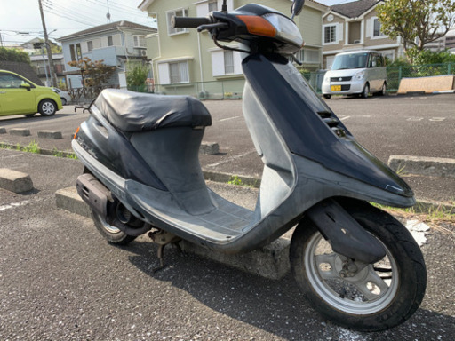 ホンダ タクト 50 cc 原付 スクーター  2スト 実動  書類、カギあり