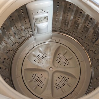 ★3年使用　ハイアールの洗濯機　Haier(ハイアール) 洗濯容量4.5kg 全自動洗濯機 JW-C45A-K の画像