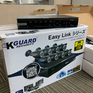 防犯カメラセット‼当時68500円　カメラ8台＋本体