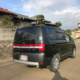 2年車検取得しました！4WD！  デリカ  D5  CV5W  車検R3.10  社外ナビ  バックカメラ  4WD切り替えスイッチ付き！の画像