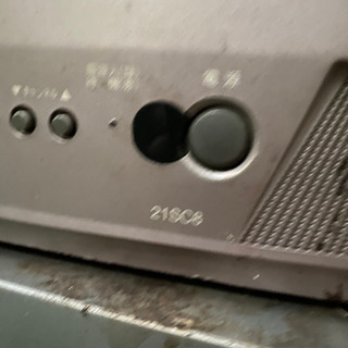 ブラウン管テレビ＆テレビデオ2台ジャンク品の画像