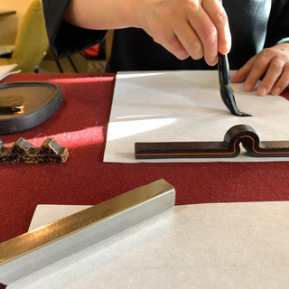 デザイン書道体験の画像
