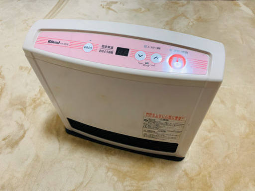 都市ガス　ファンヒーター　Rinnai KN-221E