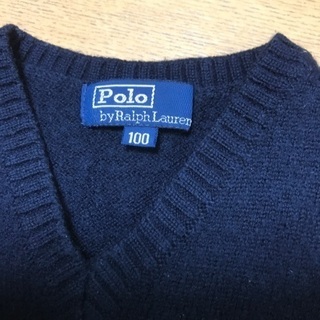 ラルフローレン100㎝ベストの画像