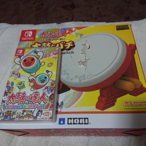 Switchバージョン 太鼓の達人とたいことバチ
