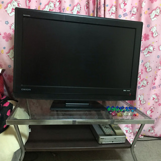 お引渡し決定◆テレビ＆DVDプレイヤー＆テレビ台、3点セット！1...