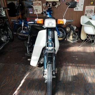 75㏄ ボアアップ☆タイヤ新品 スーパーカブ カスタム C50　愛知 全国発送！ 送安　実働 車体 モンキー　マグナ　ジャズ　好きな方にの画像