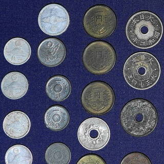 【状態が悪いです】　古銭　五拾銭札　拾銭札　五圓札　100円札　十銭　五銭　一銭　一円　五十銭　など の画像