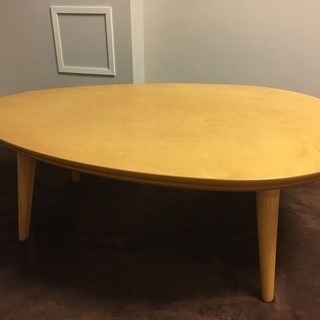 卵型のかわいいこたつを差し上げます