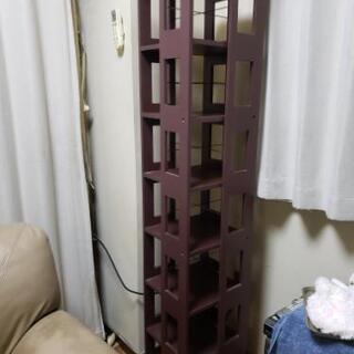 回転マルチラックCD、DVD　7段