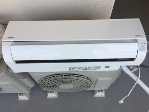2018年モデル 日立エアコン 白くまくん(型式:RAS-A22F, 主に6畳用) 2台