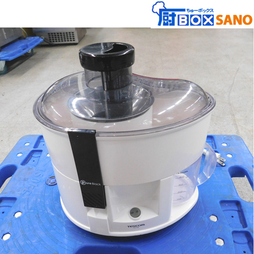 テスコム ジューサー TJ110-W 2013年製 100V 50/60Hz ジュース ミキサー 中古 sano4248