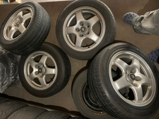 スカイライン　R32タイプM純正ホイール