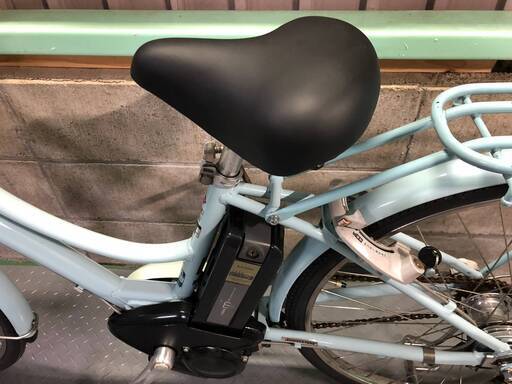電動自転車　ブリヂストン　２６インチ　アシスタPolku　水色